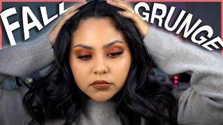 FALL GRUNGE MAKEUP LOOK | Grunge Meets Glam!