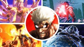 Asura's Wrath + DLC - All Bosses + Ending