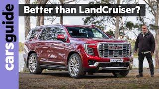 New Toyota LandCruiser 300 rival! GMC Yukon Denali 2025 review: Big American SUV faces off-road test