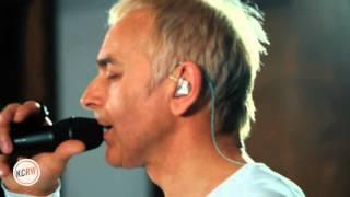 Underworld performing "Low Burn" Live on KCRW