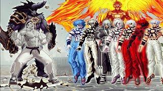 [KOF Mugen] Stone Daimon Vs 8 Multi Orochi Team