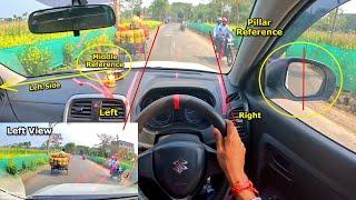 Left Side Judgement in a Car (Full Explanation) ! Left Side Right Side Judgement while driving