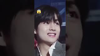 OMG  Kim taehyung when reacte Nancy appeared on  screen#btsv#nancy#BTS#taecy