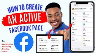 How To Create Facebook Page : For Monetization & Business 2024 (Easy Guide)