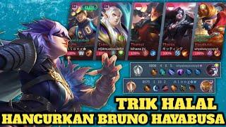 TRIK NATALIA HANCURKAN BRUNO HAYABUSA PRESSING DARI AWAL ‼️ NATALIA GAMEPLAY 2025 | MLBB