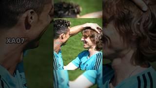 Ronaldo And Luka Modric From Rivals To Friends️ #shorts #ronaldo #modric #shortsvideo