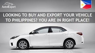 Shipping cars from USA to Philippines - How much does it cost to import a car - Auto4Export