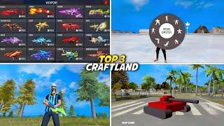 Top 3 New Craftland Map Codes | Craftland New Map Code Free fire | Whytion