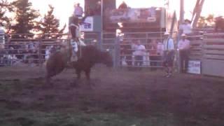 Beau Brooks 85 on Jackson James (B2) @ Oyen CPRA