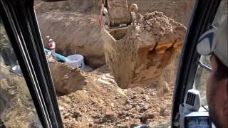 Hitachi 850-3 Triple Ditch Pt 2