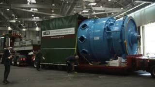 World's biggest wind gearbox arrives at WindEnergy Hamburg