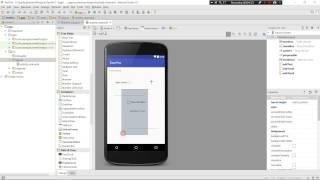 #5 Android Programming Tutorials For Beginners - Explaining widgets and properties (2017)