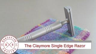 Executive Shaving Claymore Single Edge (SE) Razor  - Shave and Development Process