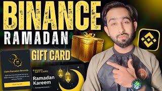 Binance Ramadan Kareem Free Crypto Offer - Binance Gift Card Daily Task