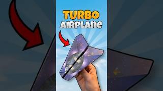 How To Make Fastest Flying Paper Airplane  #shorts
