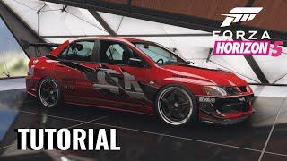 Forza Horizon 5 | Sean's Mitsubishi Evo Build Tutorial!