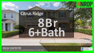 #HNROP Kissimmee 8Br 6+Ba Home | Fully furnished luxury vacation home 8 bedroom, 6.5 bathrooms, ...