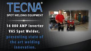 State of the art welding innovation. How to use the Tecna 14 000 AMP Inverter VAS Spot Welder!