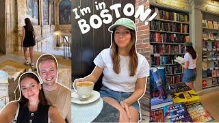 my first time in the U.S.A!!  *Boston vlog* ️ exploring, book shopping, target & trying snacks!