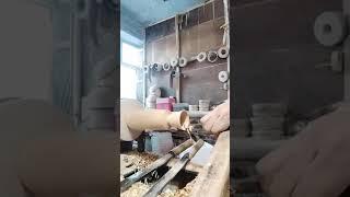 wood lathe making