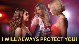 Selena Gomez Defends BFF Taylor Swift Against Hailey Bieber Diss in Drop the Mic Clip