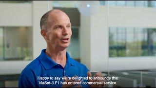 ViaSat-3 F1 enters service for aviation customers | Viasat