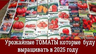 УРОЖАЙНЫЕ и ВКУСНЫЕ ТОМАТЫ которые я буду выращивать в 2025 ГОДУ.