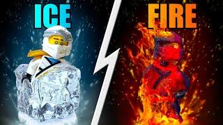 LEGO Ninja VS their ELEMENTS... (complete disaster)