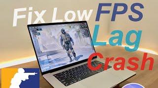 "Boost CS2 Performance on MacBook   Fix Low FPS, Lag, and Crashes!"