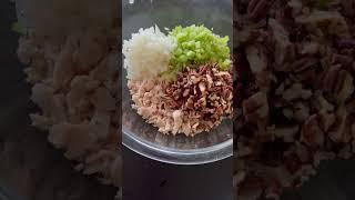 Leftover Turkey Salad with Cranberry
