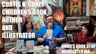 Curtis K. Corey Children's Author Fairy Story Creator at Annie's Book Stop Worcester Massachusetts