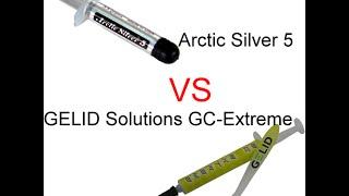 Arctic Silver 5 vs GELID GC-Extreme - Thermal paste face-off comparison