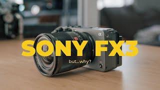 'Upgrading' to Sony FX3 from the FX30, but why?