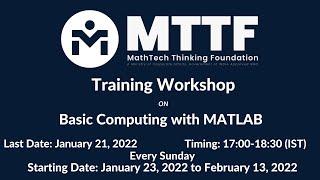 Day-1(23/01/2022): Basic Introduction about MATLAB