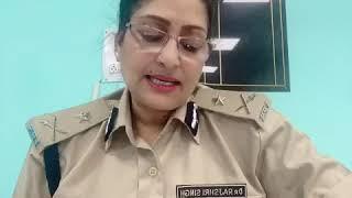 Dr Rajshri Singh, IG Crime, IG Traffic & Highways of Haryana shares Covid-19 Lockdown Message