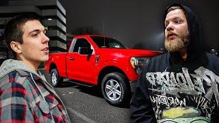 Hellcat Owner Calls Out My WHIPPLE F150 Work Truck!