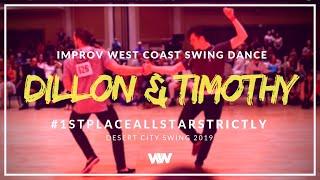 West Coast Swing | Dillon Luther + Timothy Kenny | 1st Place Allstar Strictly - Desert City Swing
