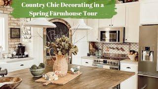 Country Chic Decorating Ideas for a Spring Farmhouse Tour