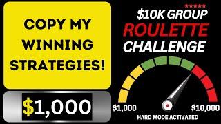 $10,000 Profit or BUST! Crazy Group Roulette Challenge (EP #1)