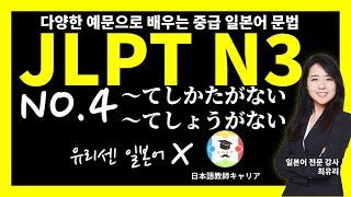 [JLPT N3 중급 일본어 문법 54]   4강 ～てしかたがない／~てしょうがない ~해서 방법이 없다/~해서 견딜 수 없다 (총 54강)