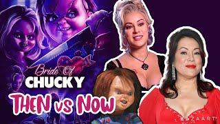 Bride of Chucky (1998) | Cast Then and Now