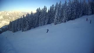 Abfahrt Iseler - Oberjoch mit Helmkamera