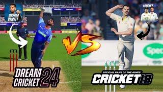 Dream Cricket 24 Vs Cricket 19 Comparison |Cricket 24 Features| #cricket