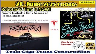 Rollover Crash Test, Electrical Ground Grid, Cortex 2 Walls! 20 June 2025 Giga Texas Update(07:45AM)