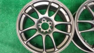 #1594 WORK CR KAI 18x8.5j +43 5x114.3 CB:73 x4