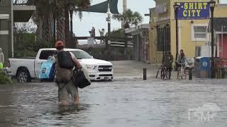 09-16-2024 Carolina Beach, NC - Coastal Flooding from Potential Tropical Cyclone Eight