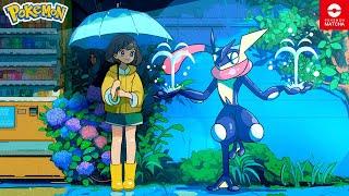 【ポケモンXY/BGM】名曲厳選メドレー│アサメタウン『ゲッコウガの雨乞い』