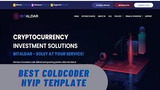 BUY BEST GOLDCODER HYIP WEBSITE TEMPLATE || HYIP SCRIPT