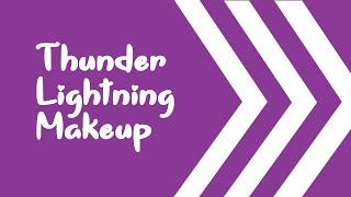 Thunder, Lightning Makeup || Beauty Tips || maha unisex salon