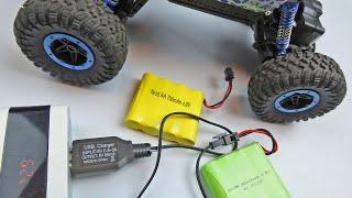 4.8v USB Battery Charger - Measuring RC Car Battery Charging Time